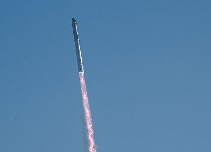 美國太空探索技術(shù)公司進行了“星艦”重型運載火箭的第六次試飛發(fā)射.jpg